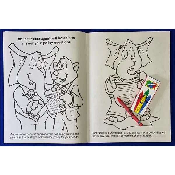 We All Need Insurance Coloring and Activity Book Fun Pack - Image 2
