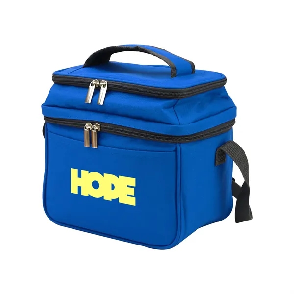 Dual Compartment 6 Can Cooler - Image 1