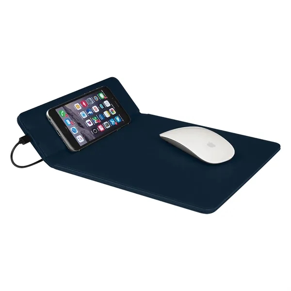 Wireless Charging Mouse Pad With Phone Stand - Image 3