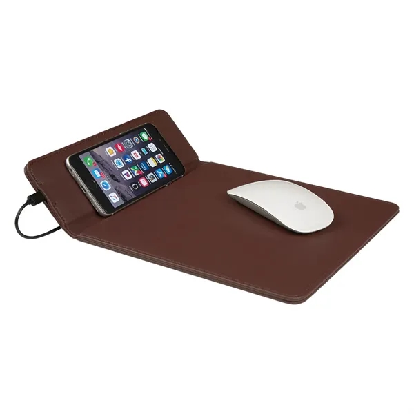 Wireless Charging Mouse Pad With Phone Stand - Image 9