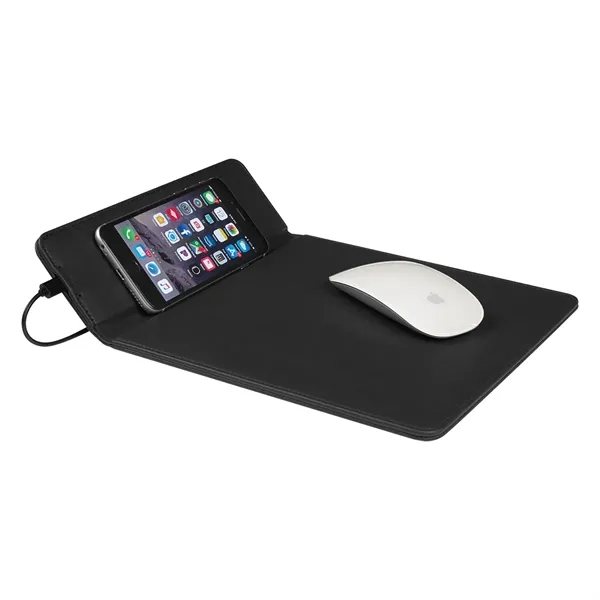 Wireless Charging Mouse Pad With Phone Stand - Image 12