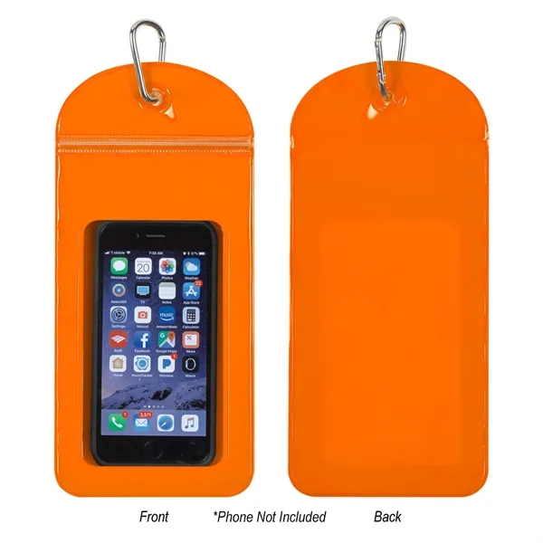 Splash Proof Phone Pouch With Carabiner - Image 2