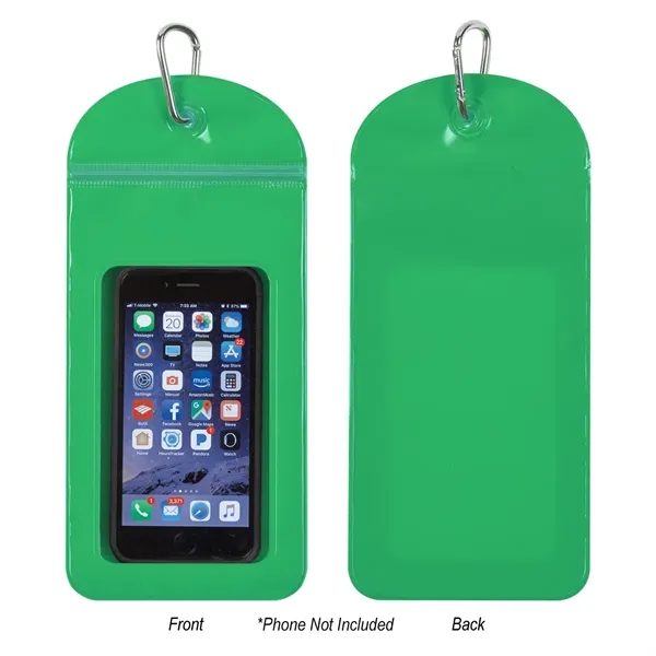 Splash Proof Phone Pouch With Carabiner - Image 4
