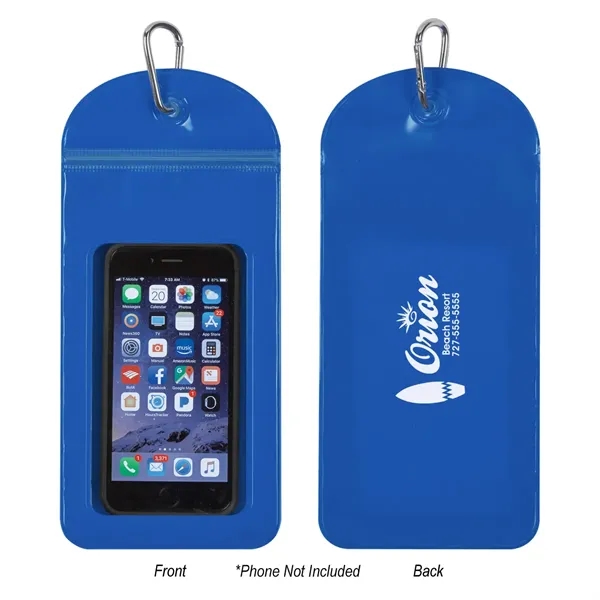 Splash Proof Phone Pouch With Carabiner - Image 6