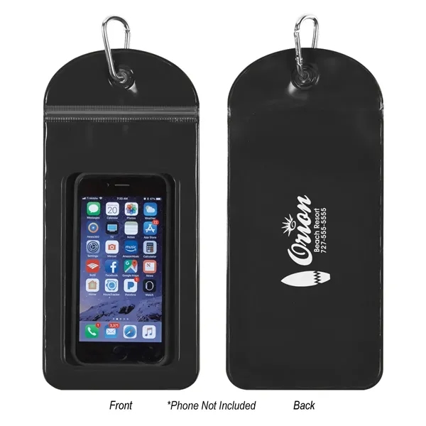 Splash Proof Phone Pouch With Carabiner - Image 8