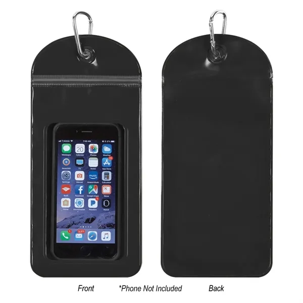 Splash Proof Phone Pouch With Carabiner - Image 1