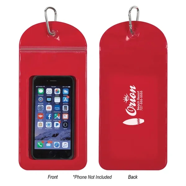 Splash Proof Phone Pouch With Carabiner - Image 11
