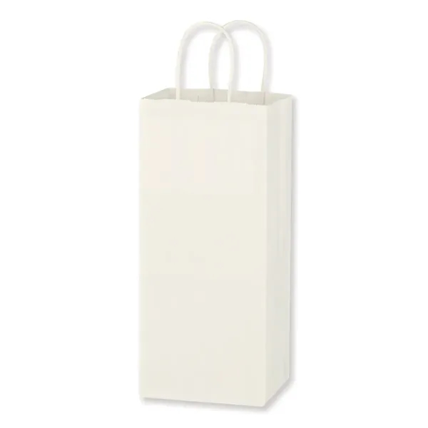 Kraft Paper White Wine Bag - 5.25