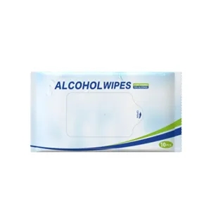 Alcohol Wipes, 10's - Printed