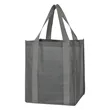 Heathered Non-Woven Shopper Tote Bag - Image 3