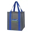 Heathered Non-Woven Shopper Tote Bag - Image 11