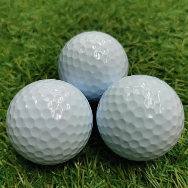 Double layer Rubber Surlyn Training Golf Balls     - Image 1