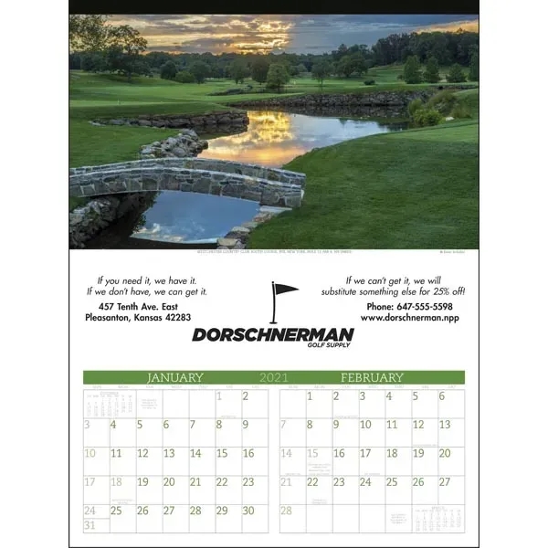 Executive Golf 2022 Calendar - Image 1