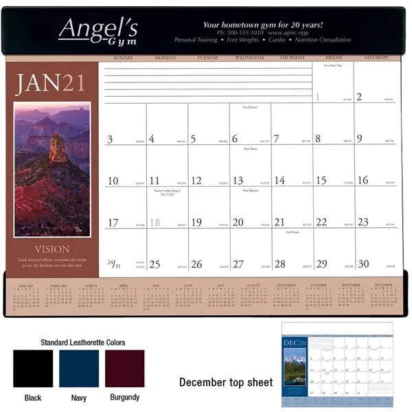 Motivations 2022 Desk Calendar Pad - Image 1
