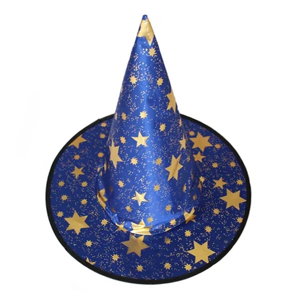 Halloween Witch Hat Star Magic Cap     - Image 2