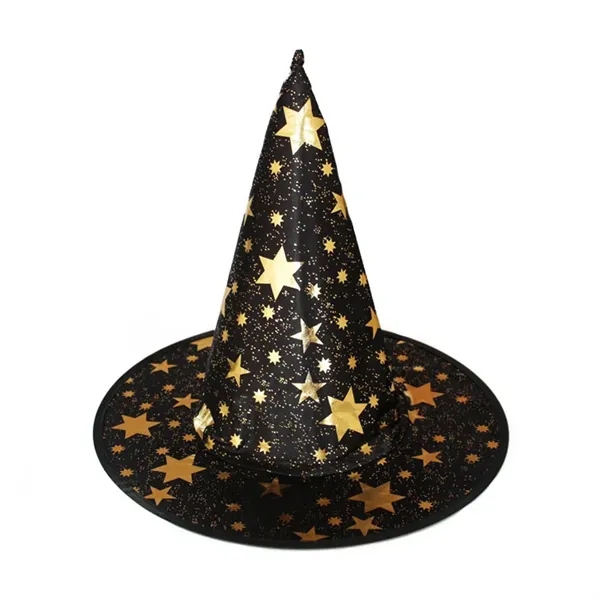 Halloween Witch Hat Star Magic Cap     - Image 3