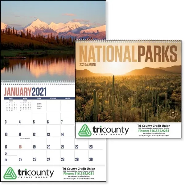 National Parks 2022 Calendar - Image 1