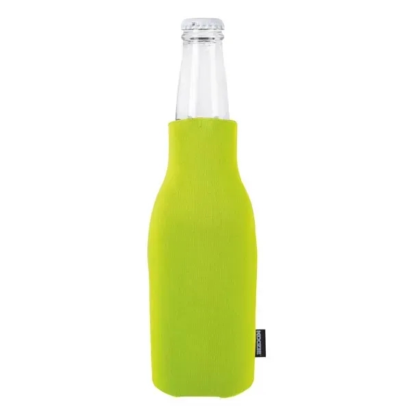 Zip-Up Bottle Koozie®Kooler with Opener - Image 7