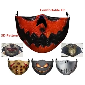Washable 3D Mask for Halloween