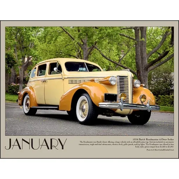 Antique Cars 2022 Calendar - Image 2