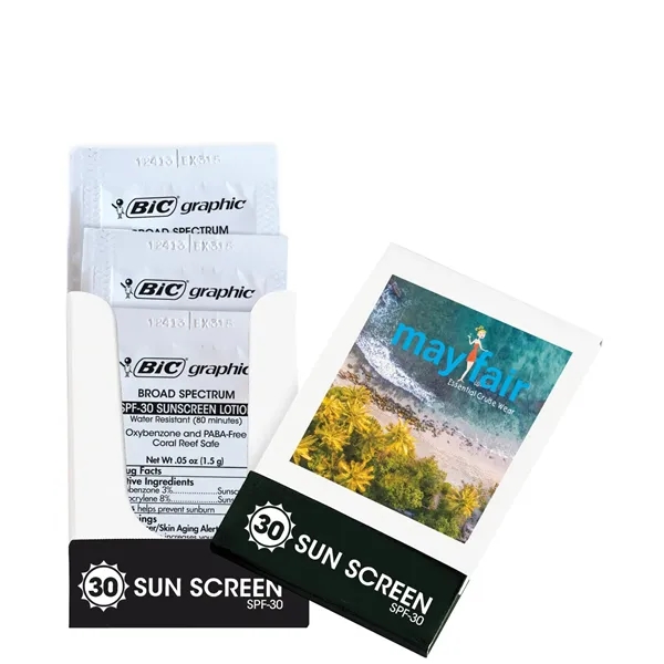 Reef-Friendly SPF-30 Sunscreen Lotion Pocket Pack - Image 1