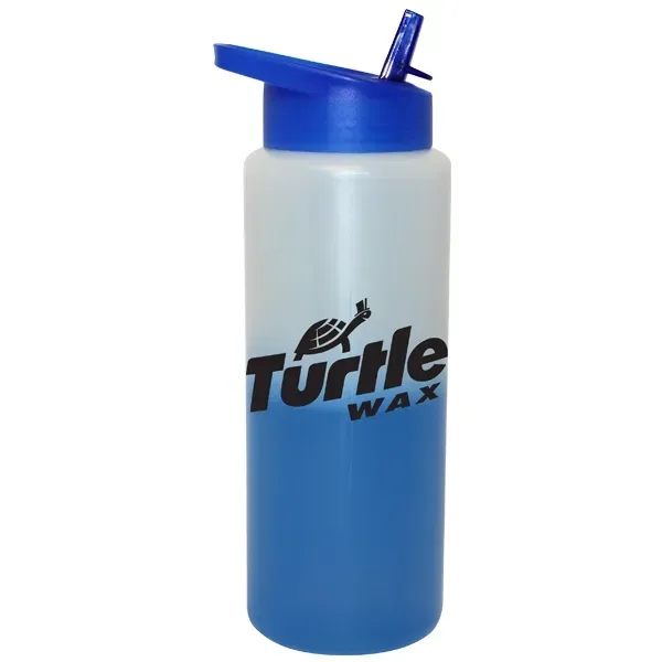 32 oz. Mood Sports Bottle with Straw Cap Lid - Image 3