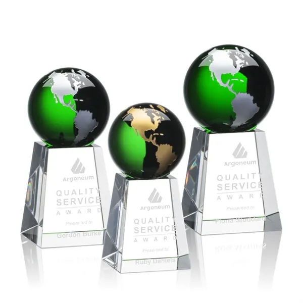Heathcote Globe Award - Green - Image 1