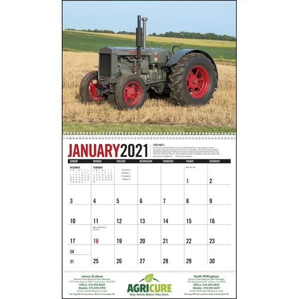 Antique Tractors 2022 Calendar - Image 16