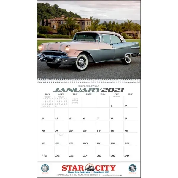 Classic Cars 2022 Calendar - Image 16