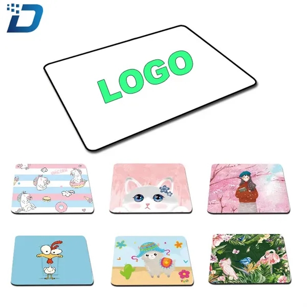 Customized Rectangle Rubber Mouse Pad - Image 1