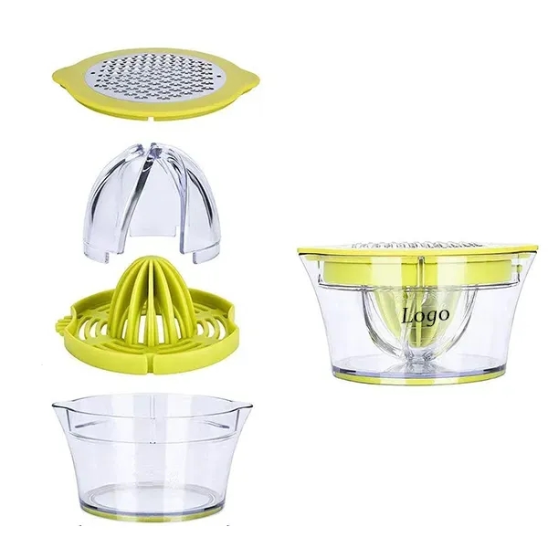 4 In 1 Multi-function Tool Julicer With Measuring Cup Grater