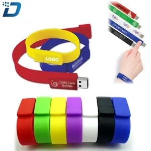 16GB Wrist Band Silicone U Flash Drive