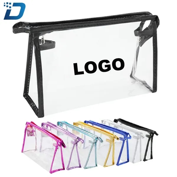 Clear Cosmetic Makeup Bag - Image 1