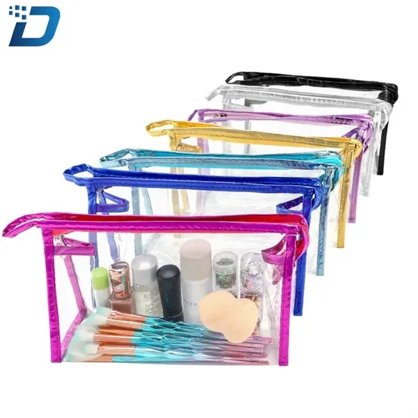 Clear Cosmetic Makeup Bag - Image 3