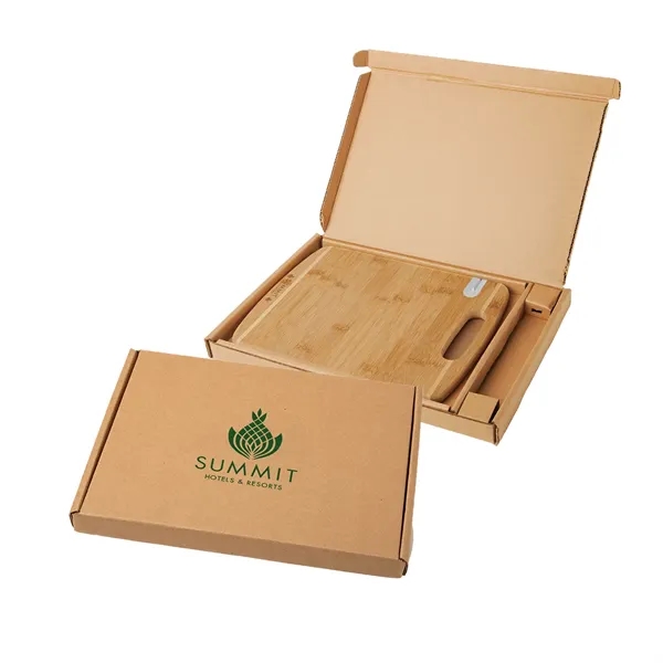 Bamboo Sharpen-It™ Cutting Board With Gift Box - Image 1