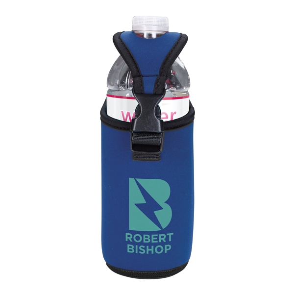 Koozie® Bottle/Can Kooler with D-ring and Clip - Image 1