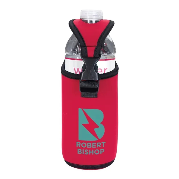 Koozie® Bottle/Can Kooler with D-ring and Clip - Image 2