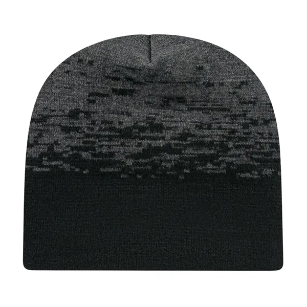 In Stock Static Pattern Knit Beanie - Image 3