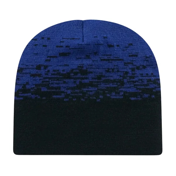 In Stock Static Pattern Knit Beanie - Image 7