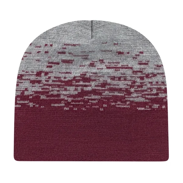 In Stock Static Pattern Knit Beanie - Image 9