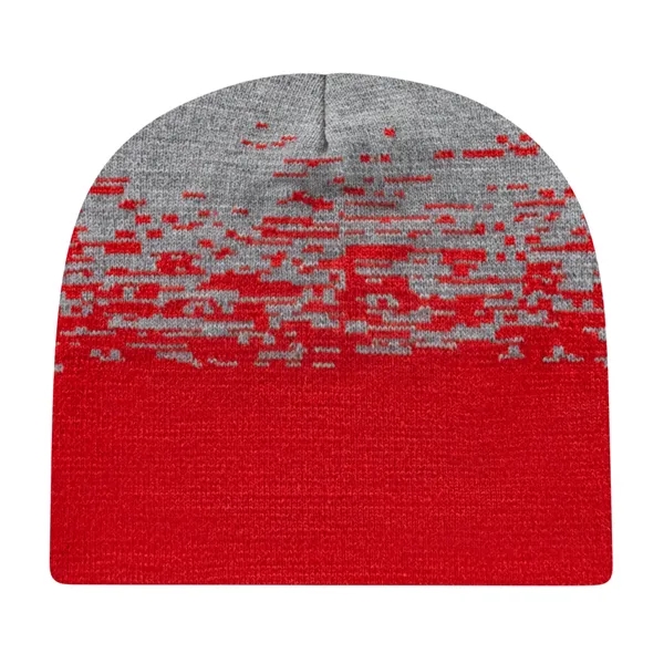 In Stock Static Pattern Knit Beanie - Image 12