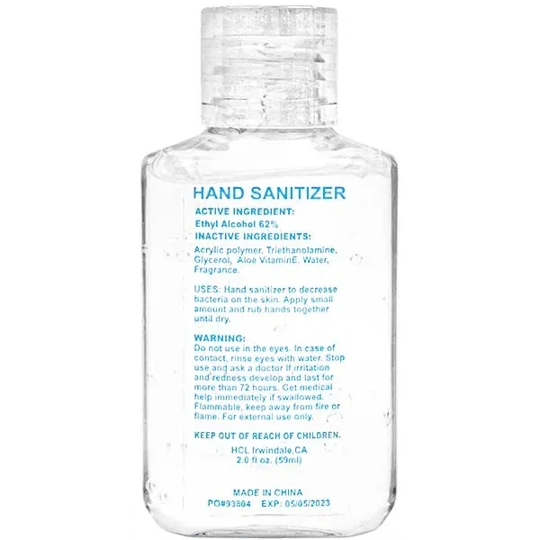 2 oz. Hand Sanitizer Gel - Image 6