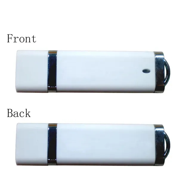 Stick USB Flash Drive With Silver Trim - Image 6