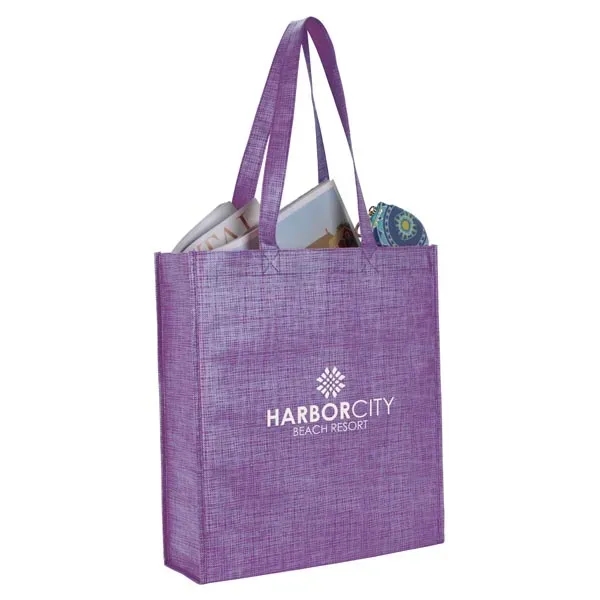 Non-Woven Shimmer Tote - Image 9