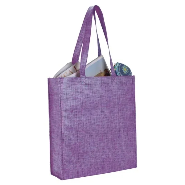 Non-Woven Shimmer Tote - Image 10