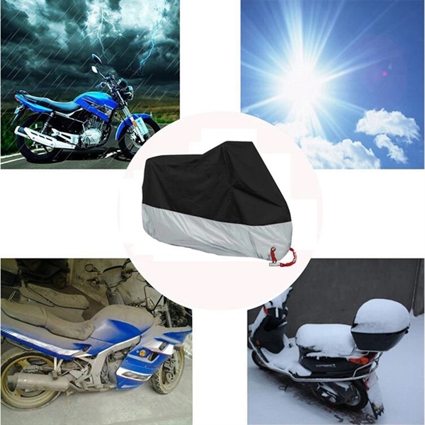 Waterproof Sun Motorcycle Cover - Image 2