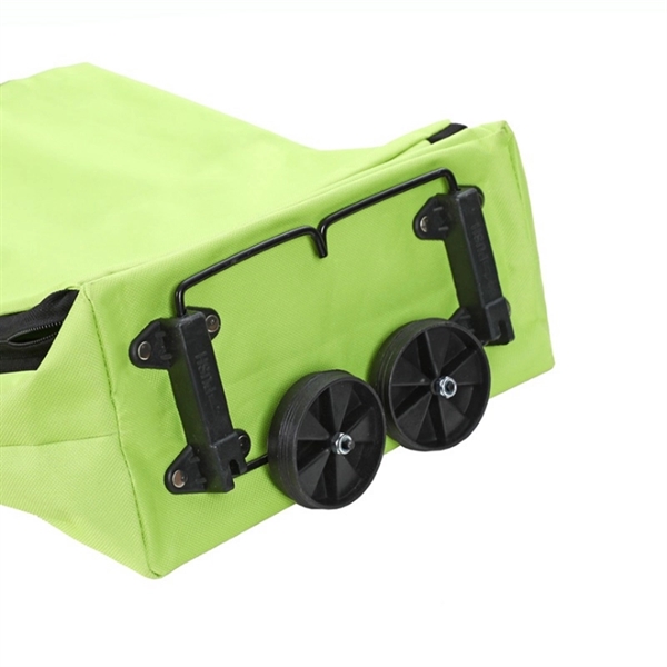 Collapsible Trolley Grocery Shopping Bag  Cart - Image 7