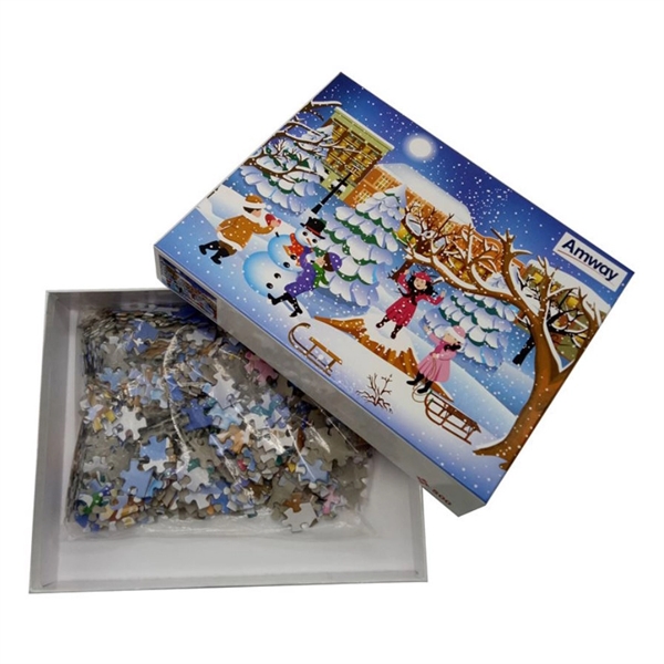 Custom 500pcs Jigsaw Puzzle 22.4" x 16.54" Any Design Low Mi - Image 1