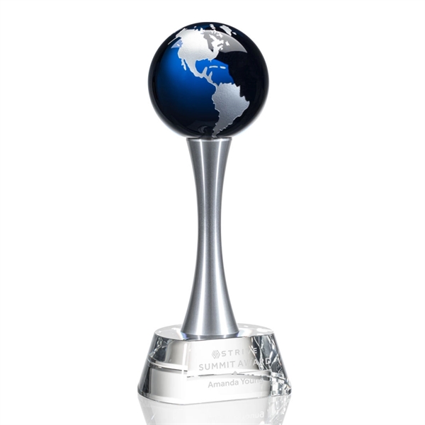 Willshire Globe Award - Blue - Image 4