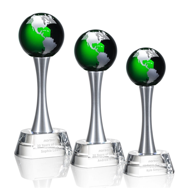 Willshire Globe Award - Green - Image 1